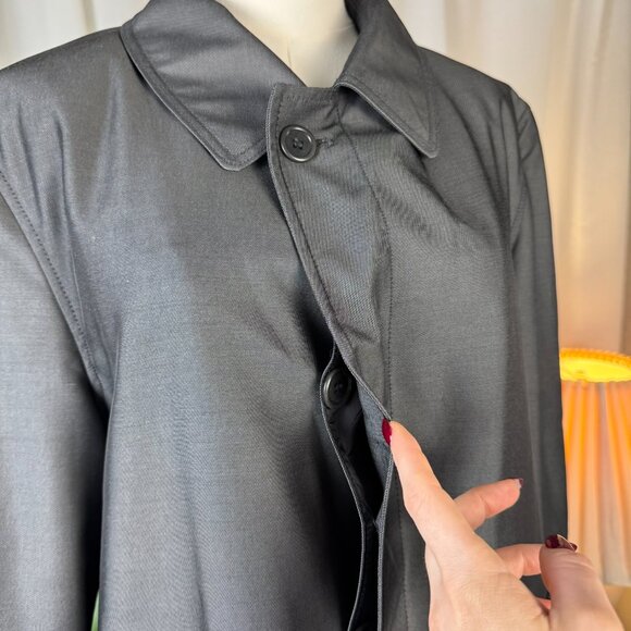 Loro Piana for Harry Rosen Storm System Coat Made in Italy sz IT 46 / US XS - Picture 8 of 11